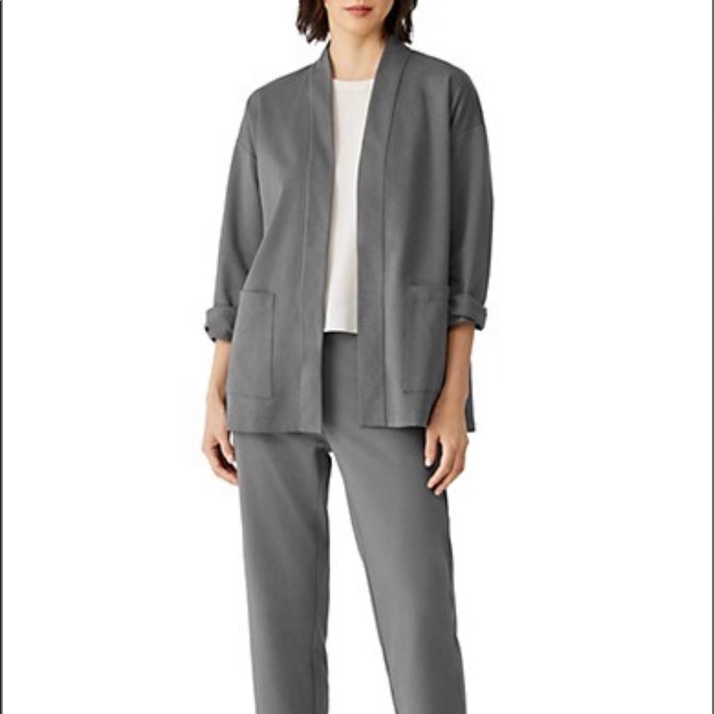 Eileen Fisher High Collar Jacket NWT XXS
